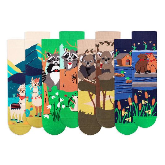 Calcetines Arty Socks – Animales Enamorados, Box 4